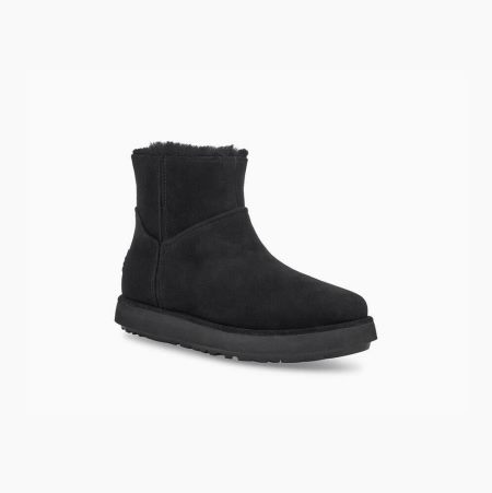 UGG Classic Mini BLVD Black Boots for Women (TFXO59128)